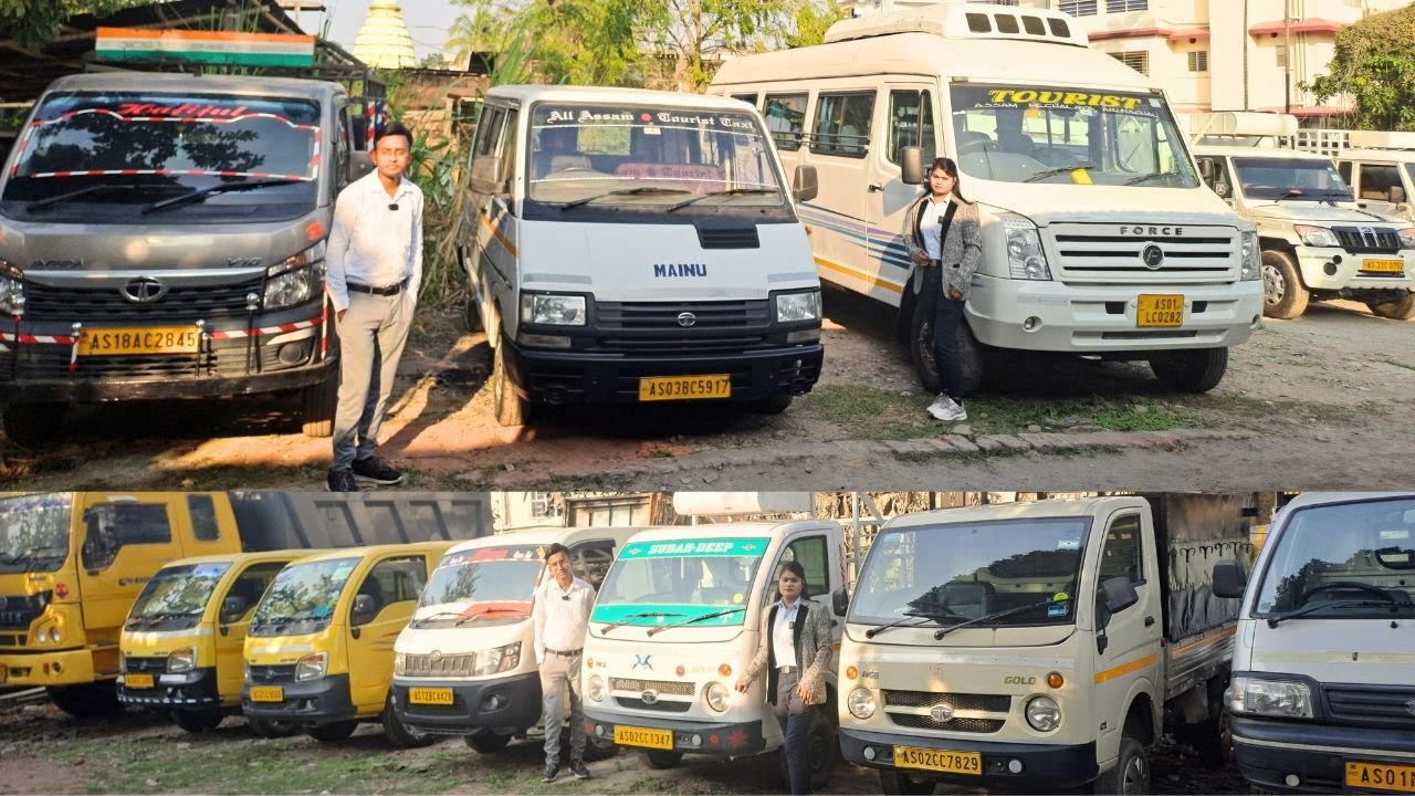 Second Hand Force Traveller Tata Winger In Nagaon / Second Hand Tata Megic Mahindra Supro Tata Truck