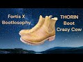 Fortis thorin boots in cf steads crazy cow fortis x bootlosophy collab