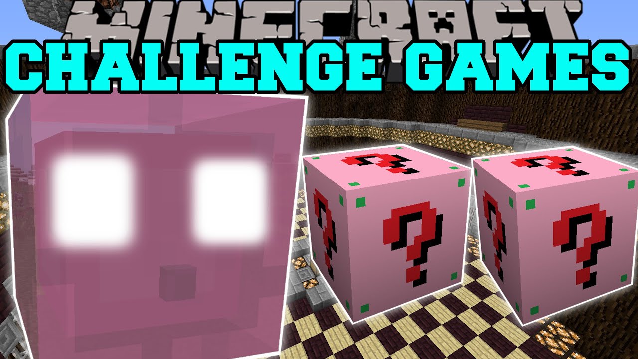 Minecraft: JELLY QUEEN CHALLENGE GAMES - Lucky Block Mod 
