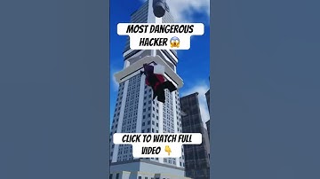 Most DANGEROUS Hacker On ROBLOX?!?! 😱 #roblox #shorts #hacks