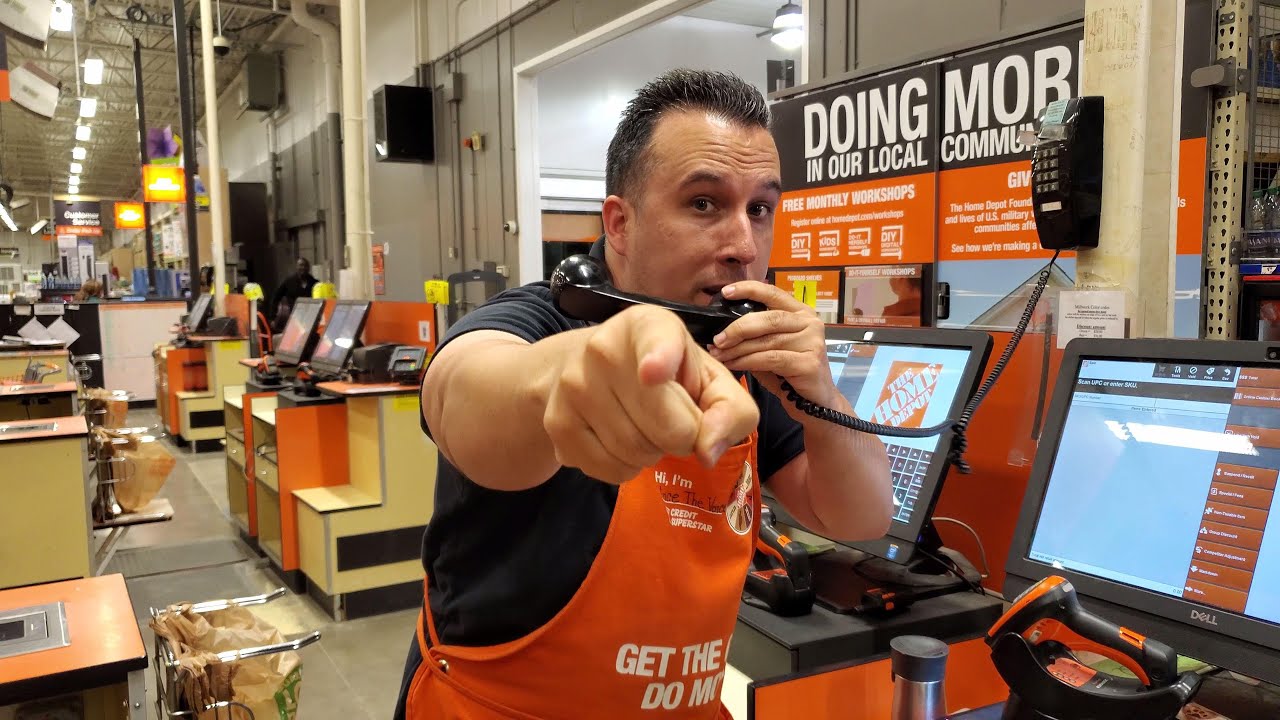Middletown Home Depot's Vince The Voice!! YouTube