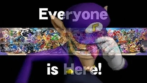 Waluigi is not playable in Smash Ultimate...