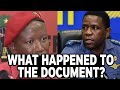 General Hlanhla Mkhwanazi answering EFF president Julius malema, where are the documents?