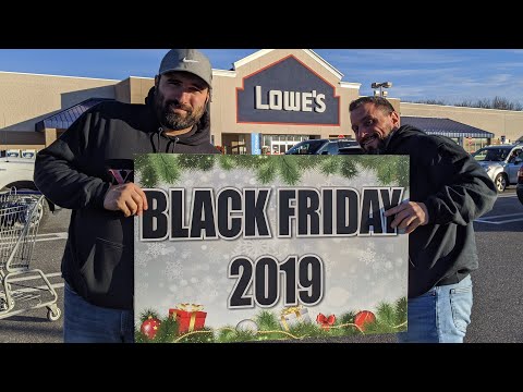 Lowe's Home Improvement (Black Friday 2019) Best Tool Deals - YouTube