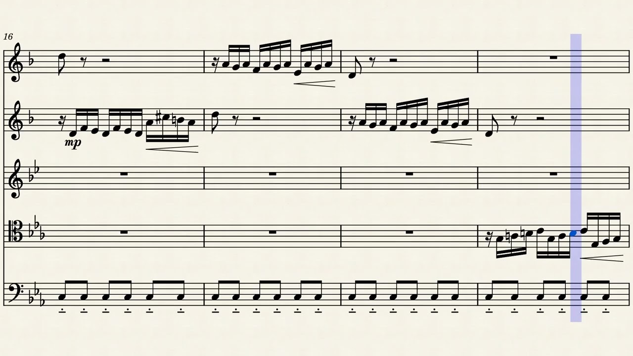 Hungarian Concerto Brass Quintet by Vivaldi-Bach (1/4)