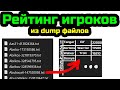 Python: Как вывести рейтинг игроков из множества dump файлов в интернет