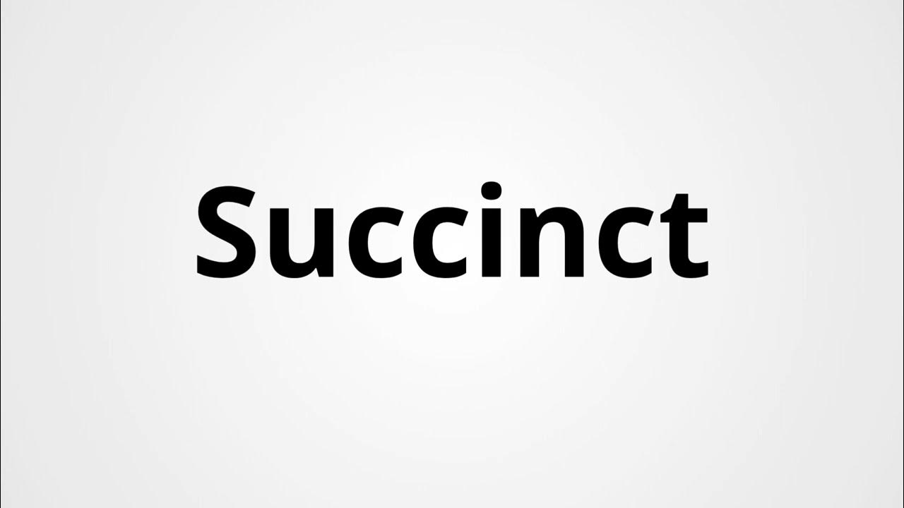 Succinct Definition Pronunciation Learn English Vocabulary YouTube succinct-definition-pronunciation-learn-english-vocabulary-youtube