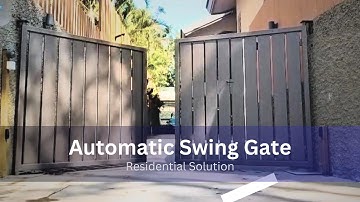 The Perfect Entry: Enhancing Your Home with Automatic Swing Gates | Nirmal Automation