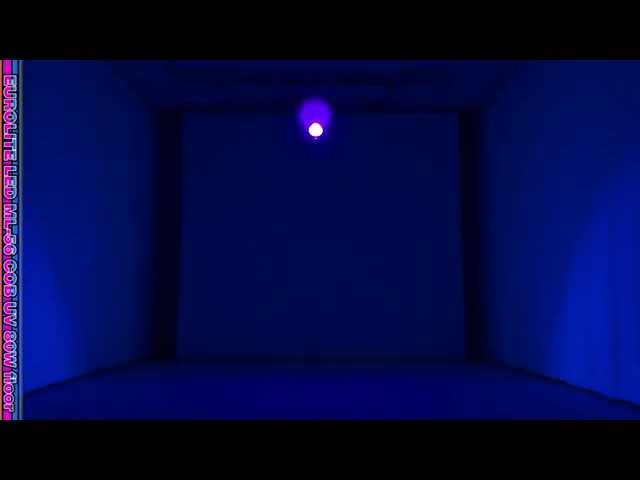 Ультрафіолетовий LED прожектор EUROLITE LED ML-56 COB UV 80W Floor bk