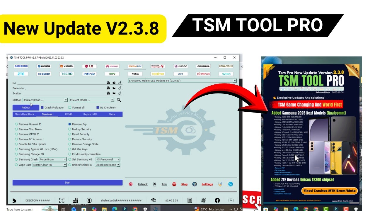 TSM Tool PRO Latest Update v2.3.8 - YouTube