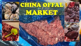 CHINA OFFAL MARKET | BRAINS, LIVERS, TRIPE AND MORE THAN YOU EXPECTED