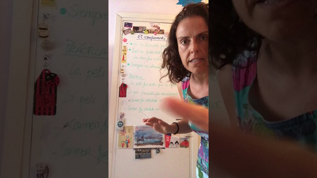 El complemento agente: explicación y práctica (1/2)