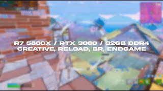 Rtx 3080 R7 5800X Performance Mode 1080P Creativereloadbrcomp Fortnite Simpsons Season