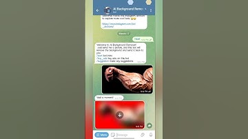 background remover ai | free telegram bot || #backgroundremover