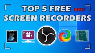Best 5 Free Screen Recorders in 2024