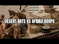 5th Bolt Action battle report. The British 8th Army Desert Rats vs The German  Afrika Korps (DAK)