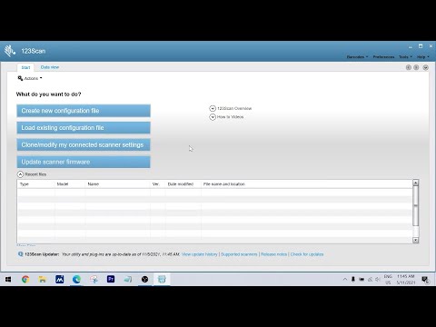 Setting Prefix and Suffix for Zebra DS4608 using '123Scan' Software