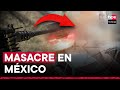 México: ocho personas asesinadas con ametralladoras