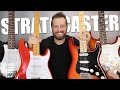 ULTIMATE Stratocaster Comparison! - What are the Differences Between Each model?