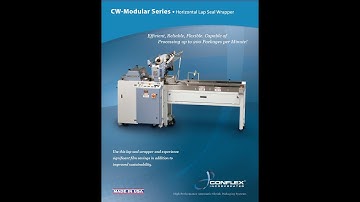 Conflex CWM-160 lap seal shrink wrapper runs thin products...fast!