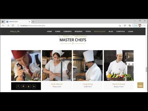 Site para Restaurante com PHP 8