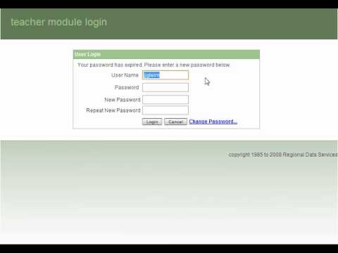 How to change your RDS Login Password