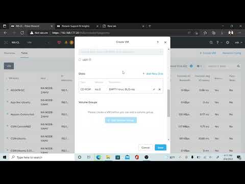 Deployment of Nutanix