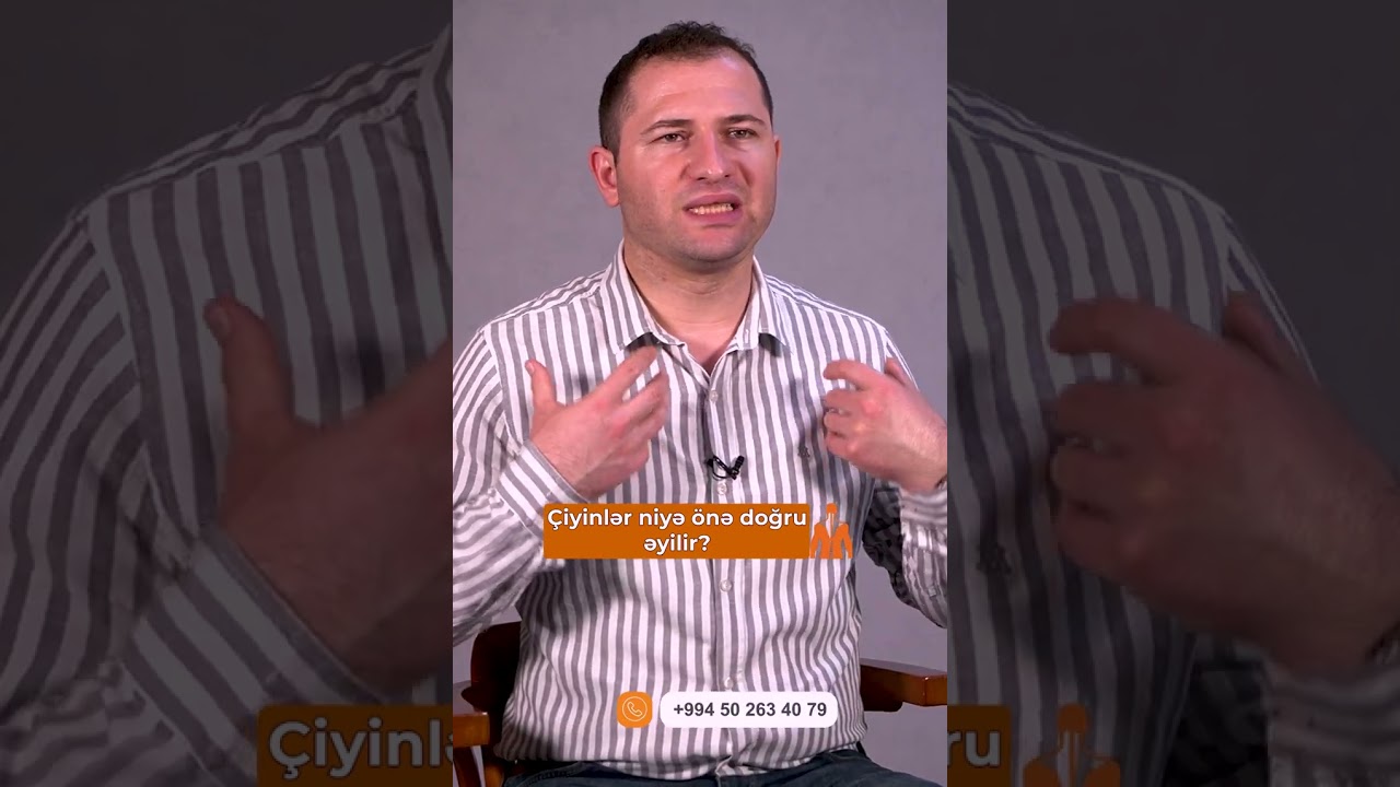 Çiyinlər niyə önə doğru əyilir? l Kifoz l Onurğa əyriliyi l Fizioterapiya l MİTRİ Baku