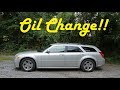 Oil change on a 2005 Dodge Magnum RT 5.7l hemi &quot;how to&quot;