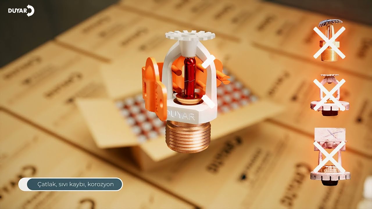 Sprinkler Montaj Animasyonu | Duyar Vana