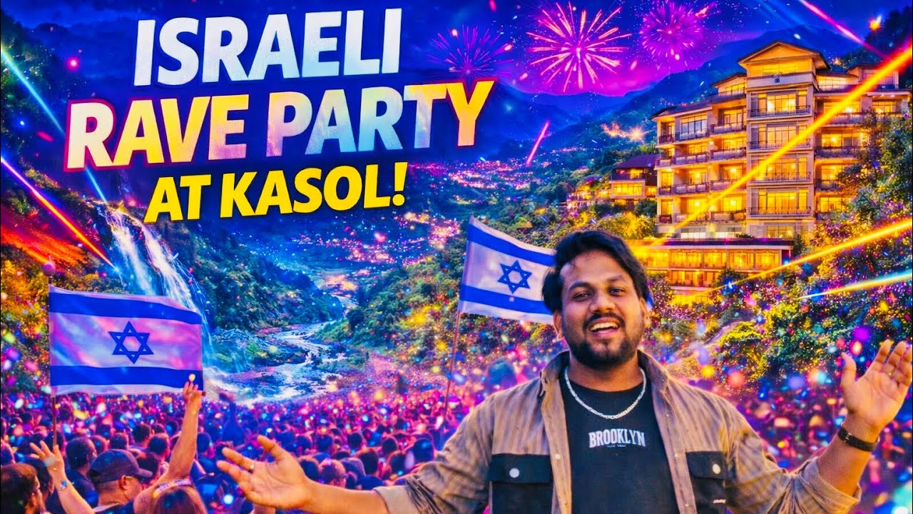 Rave Party At Kasol | Parvati Valley | Full Vlog 