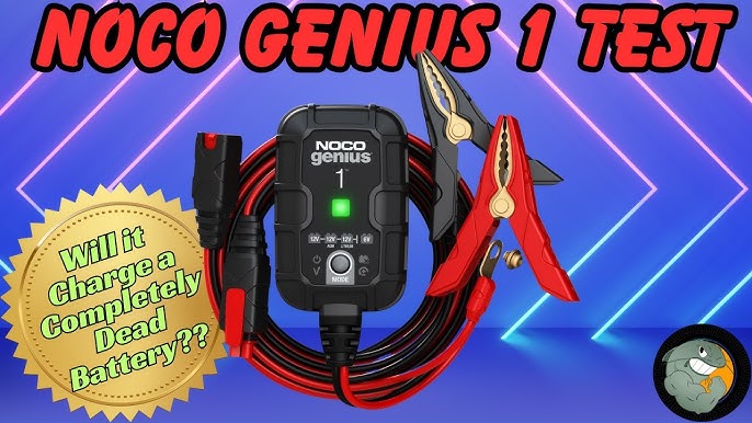 NOCO GENIUS GENIUS1,1-Amp Direct-Mount Onboard, 12V Charger, Maintainer and  Battery Desulfator with Temperature Compensation GENIUS1 - The Home Depot
