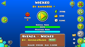 "Wicked" by rafer300 {All Coins} | Geometry Dash 2.11