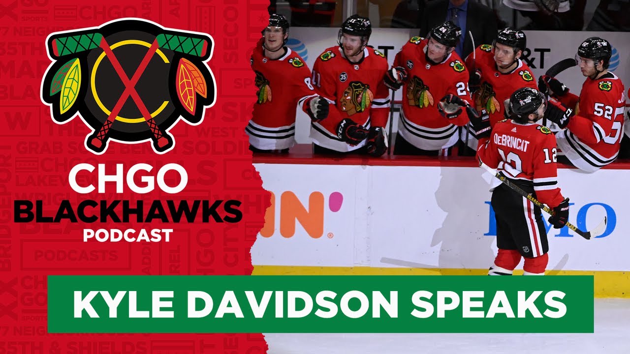 Kyle Davidson holds end-of-season Chicago Blackhawks press conference CHGO Blackhawks Live Show