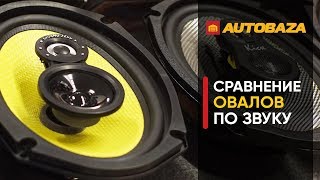 Сравнение овалов по звуку. Автомобильная акустика 6х9 дюймов. Ground Zero. Kicx. Morel.