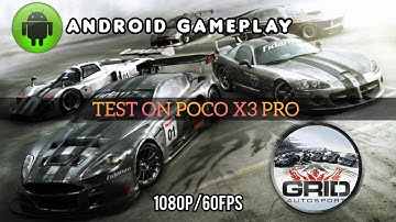 Grid™ Autosport Android Gameplay via POCO x3 Pro 1080p/60fps