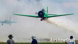 In The Pyro Field With Tora Tora Tora - Terre Haute Airshow 2018 In The Pyro Field With Tora Tora Tora - Terre Haute Airshow 2018