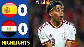 Espagne - Égypte | Tous les buts et les meilleurs moments 2026 HD