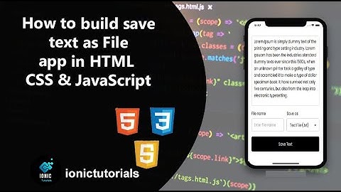Build a Text to Speech converter in HTML,CSS & JavaScript | ionicsolutions