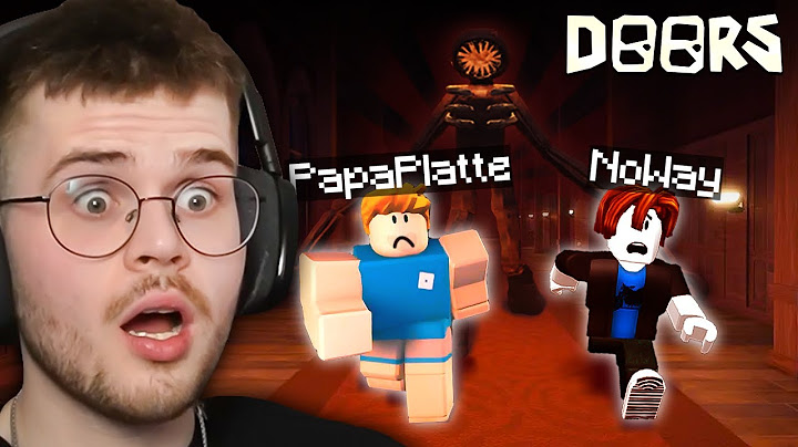 ROBLOX HORROR mit PAPAPLATTE & NOWAY