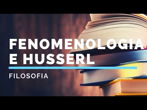 La fenomenologia e Husserl