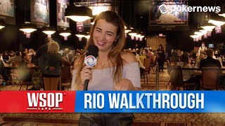 World Series Of Poker 2021 - Walk Through the Rio with Lou!