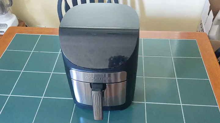 Gourmia GAF798 7 Quart Digital Air Fryer Review, No Oil For Healthy Cooking! Comes Out Perfect!