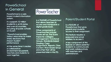 Introduction to PowerSchool