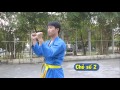 Các lối Chỏ từ 1 đến 4 - Vovinam Việt Võ Đạo