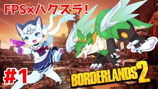 【Borderlands2】【ぶい視点】#1 ヒャッハーー！燃料と食料置いてケ！！【新人Vtuber】