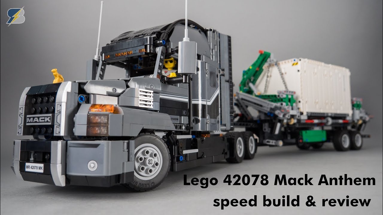 Aubergine fejl skadedyr Lego Technic 42078 Mack Anthem unboxing, review & speed build - YouTube