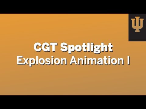 CGT Spotlight: How to Animate An Explosion Part I