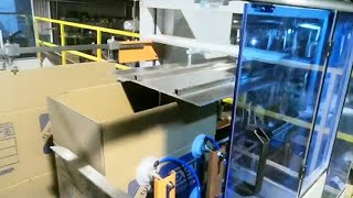 Tyre cartons opening erecting machine automatic carton erector | آلة فتح كرتون الاطارات