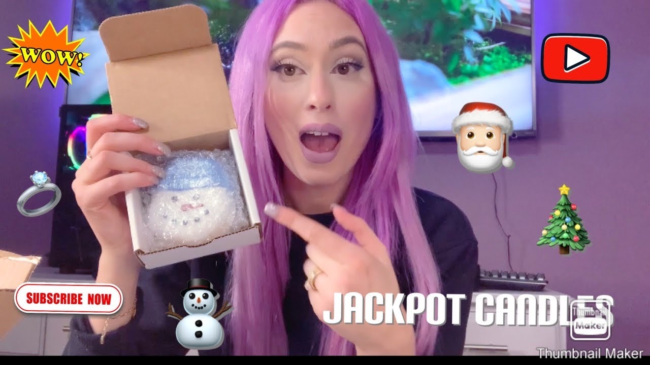 Jackpot Candles! Unboxing two Christmas bath bombs 🎅🏻⛄️ YouTube